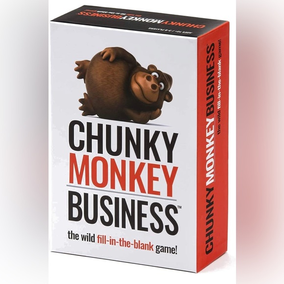 Other - The Good Game Company Chunky Monkey Business - Fast Paced Party Game - Brand New